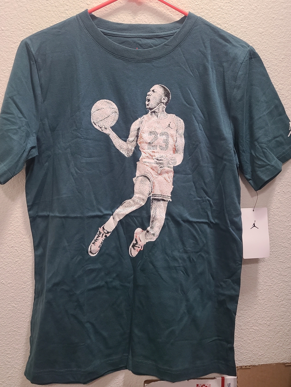 Nike Teal Kids' Short Sleeve Graphic Basketball Tee